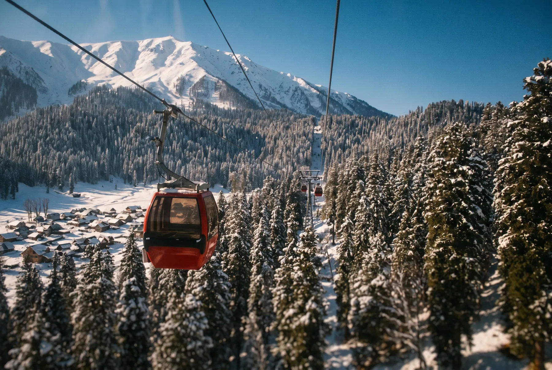 The Gulmarg Gondola — Gulmarg